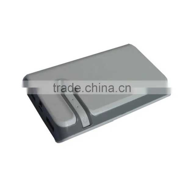 2015 Innovative Hot New Product Portable Travel Dual Outports Power Bank 6000/6600/7800mah CE/FCC/Rohs Battery photo-3
