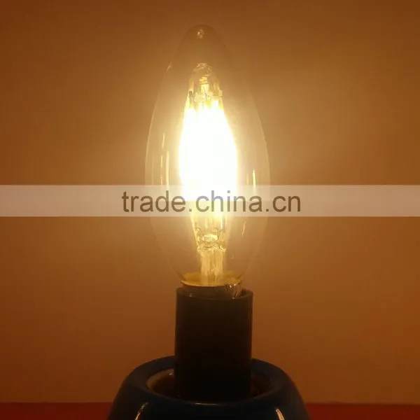 4w Curved Filament Led Candle Bulb photo-2