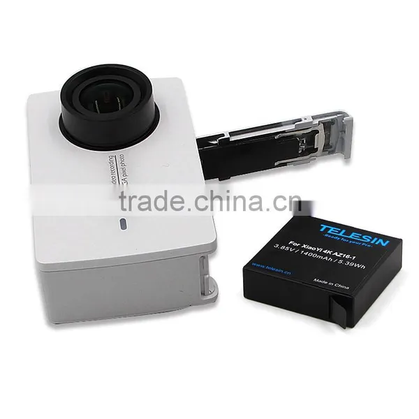 High Capacity 1,400mAh Lithium Battery for Xiaomi Yi II 4K Camera photo-4