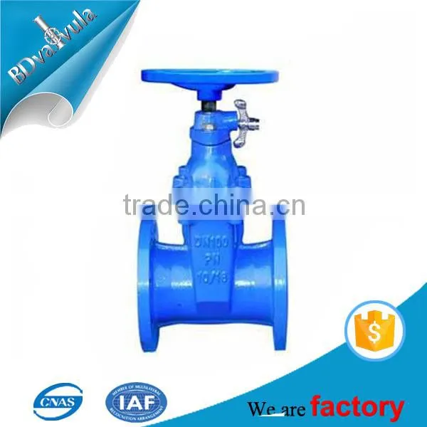 Soft Seal Water Cast Iron Gate Valve Pn16 bs photo-5