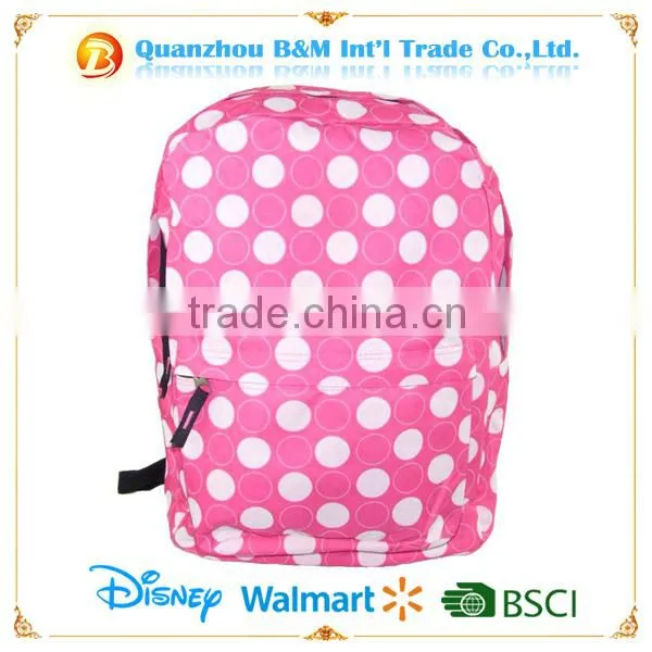Hot Sale Promotion Cheap Colorful Girl's Soft Day Backpack photo-2