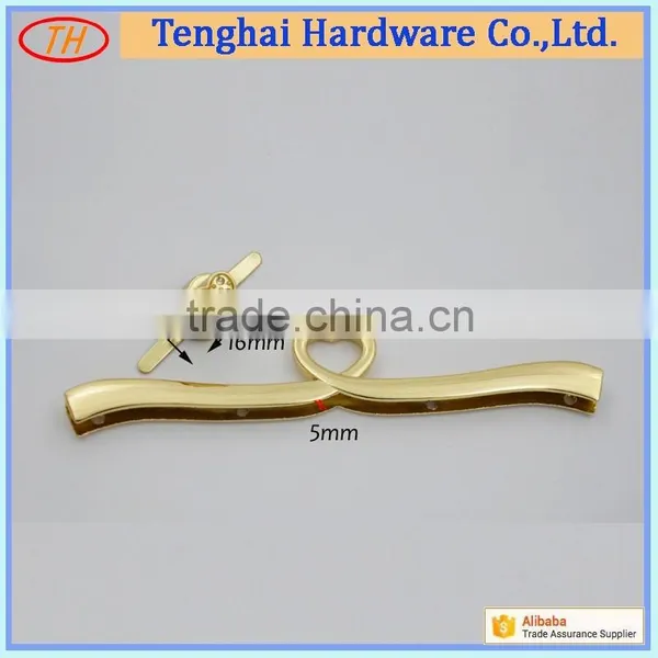 Metal Material Side Clip Lock for Leather Bag photo-3