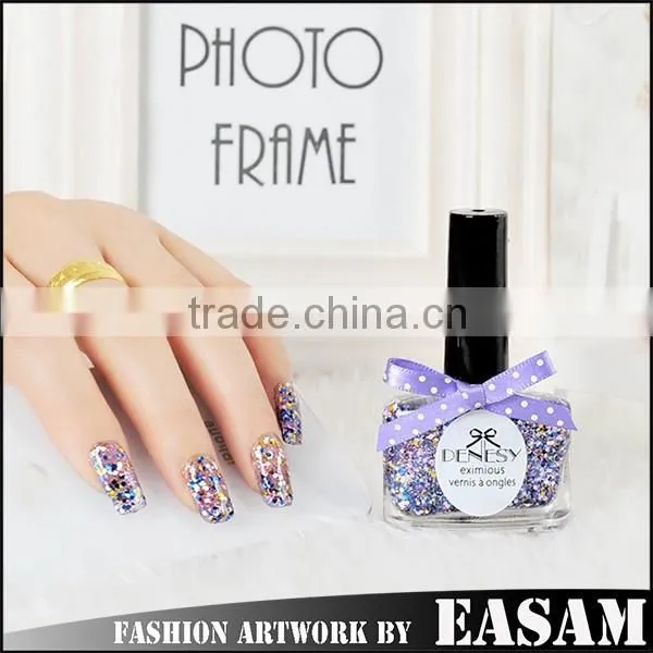 2015 Glitter Nail Color,glitter Nail Polish