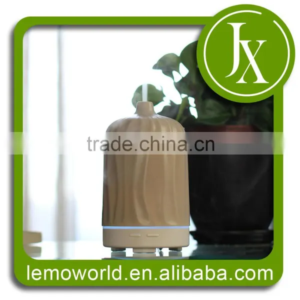 100ml Porcelain Aroma Humidifier With Colorful LED Ceramic Ultrasonic Essential Oil Diffuser Home Aroma Diffuser photo-3