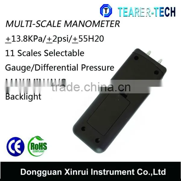 (TL-100) Digital Air Pressure Meter Manometer Guage Differential Pressure for Sale photo-4