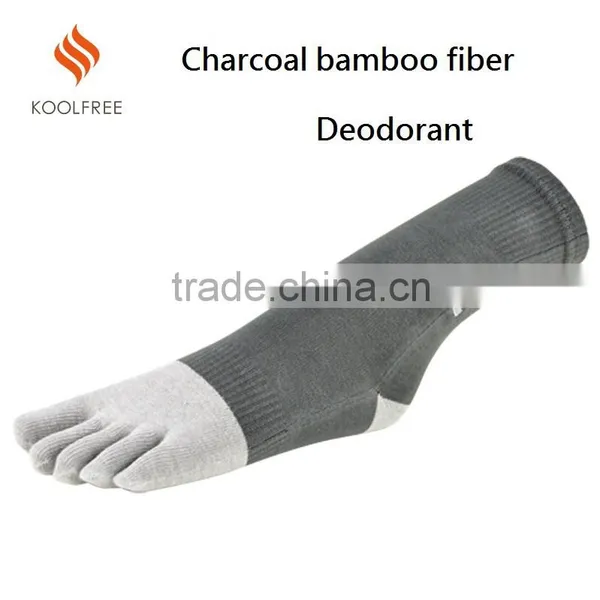 Bamboo Fiber 5 Toe Socks