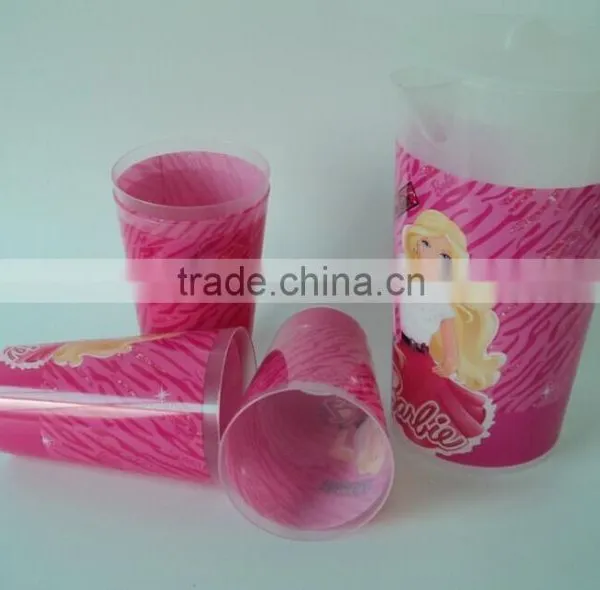 Eco-friendly 14OZ Plastic Drinking Tumbler With Full Color Heat Transfer Printing photo-2