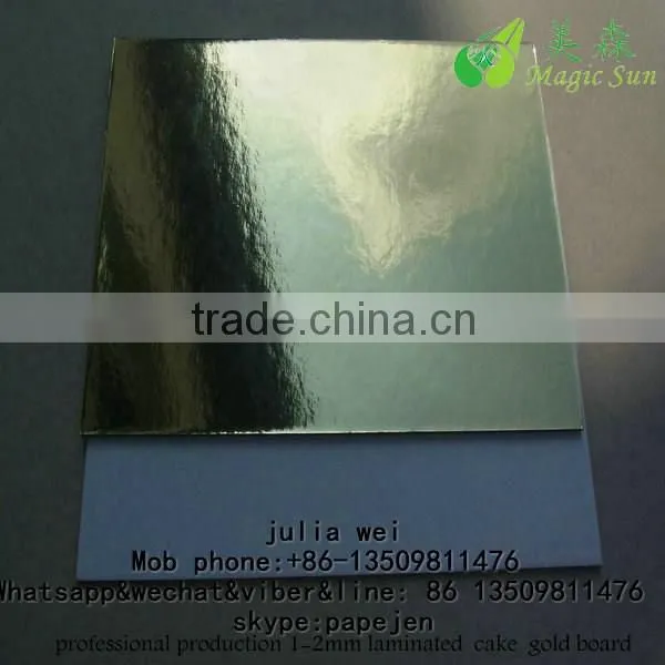1.5mm Golden Decorative Cake Boards/2mm Golden Cakeboards photo-6