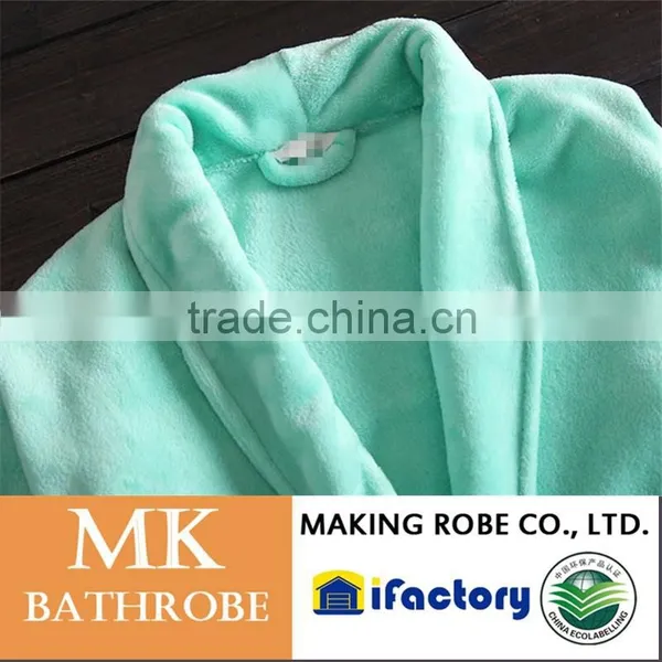 Sherpa Fleece 100% Polyester Bathrobe photo-6