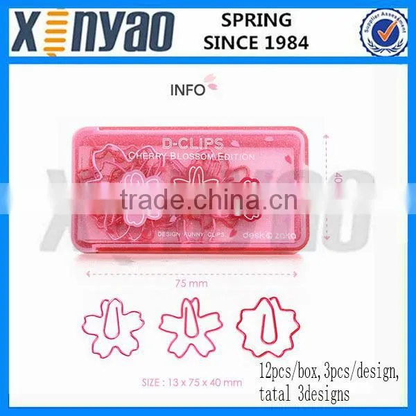 2015 Big Promotion Customer Logo Lovely Clover Shape Paper Clip photo-5