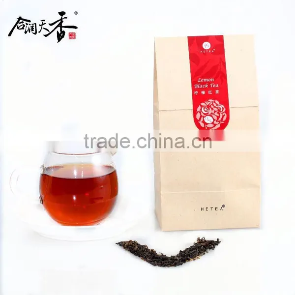 Fragrant Flavor Lemon Black Teabags Burn Against the Body Cold photo-6