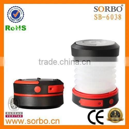 2016 New Environmental Over-charging Protection Solar Power Bank With LED Light Lantern photo-2
