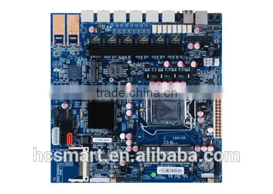B75 LGA1155 6 LAN Network Security 1U Firewall Computer System photo-4