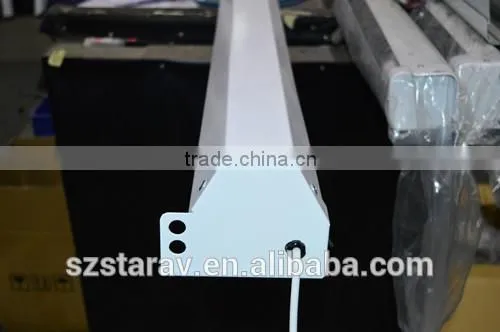 HD Electric Projection Screen With Remote Control 16:9 Easy Install photo-4