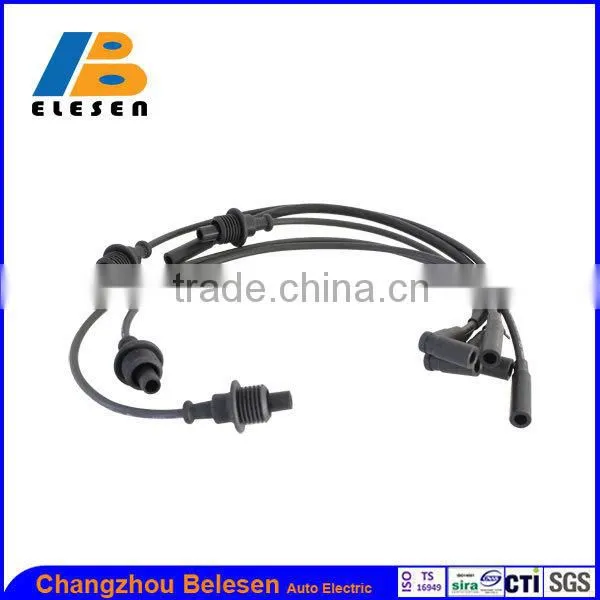 OE Quality Silicone Ignition Cable, Ignition Cable Set for Peugeot 405 Injector