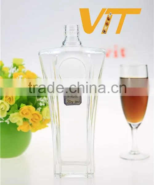 High Quality Glass Ethanol Bottle Screw Mouth Bottle Cucurbit Shape Bottle photo-6