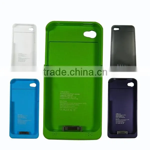 2200mAh Portable Mobile Charging Case for Iphone 4, Iphone 4S