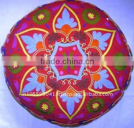 Ethnic decorative floor pillows