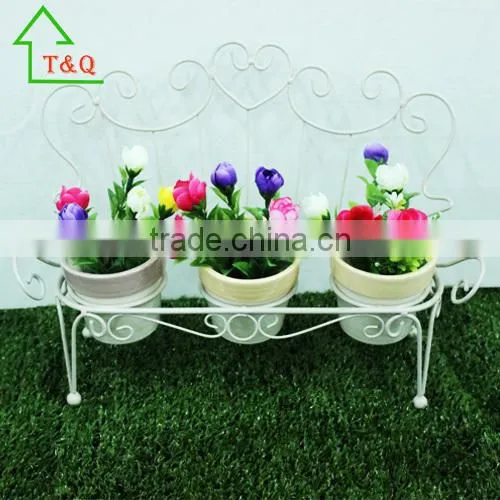 Tricycle With Patio Backyard Outdoor Metal Decor Plant Pots Wholesale photo-3