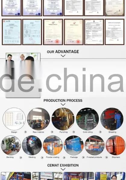 Steel Box Beam Double Deep Pallet Racking for Warehouse photo-5