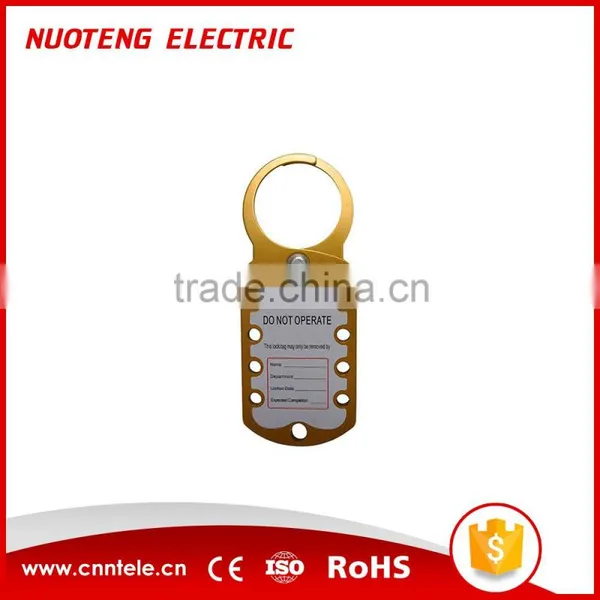 LAH01 Durable Anodized Lluminum Alloy Lockout Hasps With Labels photo-4