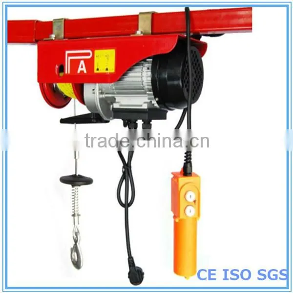 PA Cable Sling Mini Electrical Hoist 200kg photo-2