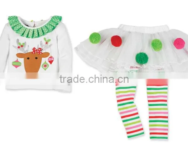 On Sale!!christmas 2pcs Sets Wholesale Baby Clothing Layette photo-3