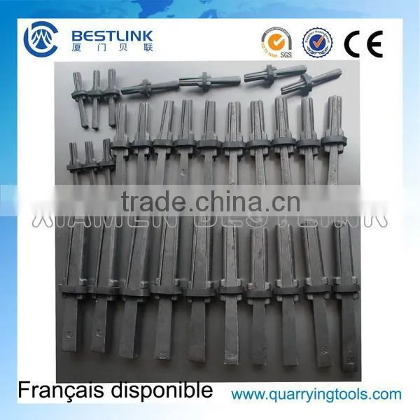 Sales Hand Stone Splitter Plug and Feathers photo-2