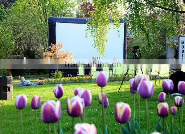 Large Inflatable Projection Screen For Yard Activity