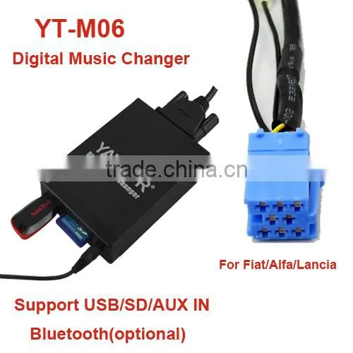 2015 Yatour Car Radio CD MP3 Player for Fiat/Alfa Romeo/Lancia>USB/SD/AUX/Bluetooth Input Interfaces