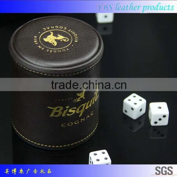 Promotional Leather Dice Cup Made in Shenzhen photo-2
