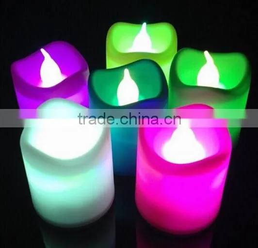 Hot Selling Simulation Led Candle Light , Battery Operated Simulation Candles ,LED Piilar Wax Candle Light photo-4