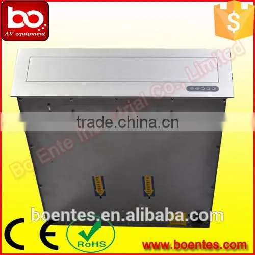 21~24 Inch Computer LCD Monitor Lift for Meeting Table Black Matte Color photo-2