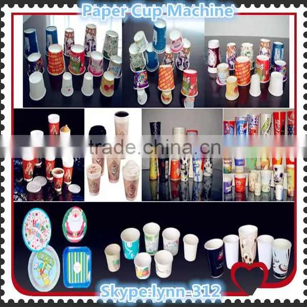 Single PE Coated Paper Cups Machinery/Paper Cup Machine Price/glass Machine Glass Machinery photo-6