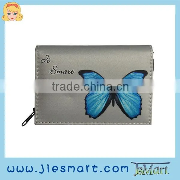 JSMART Folded Wallet Digital Printing NO MOQ Giftware Butterfly Souvenirs