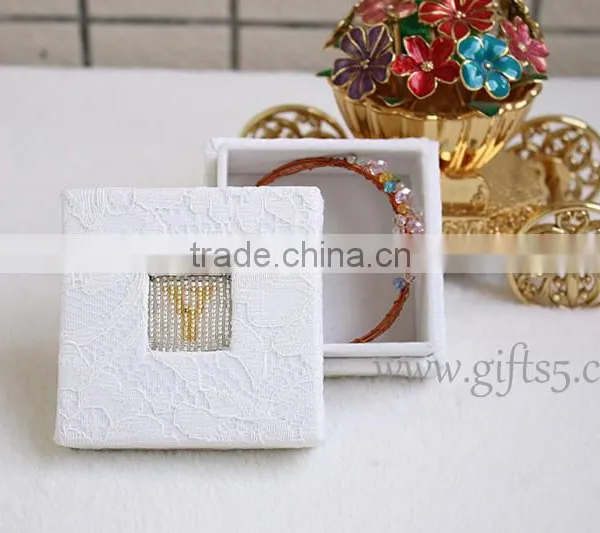 Personalized Custom Handmade Made Jewelry Boxes With Beaded Name Plate of Y photo-2