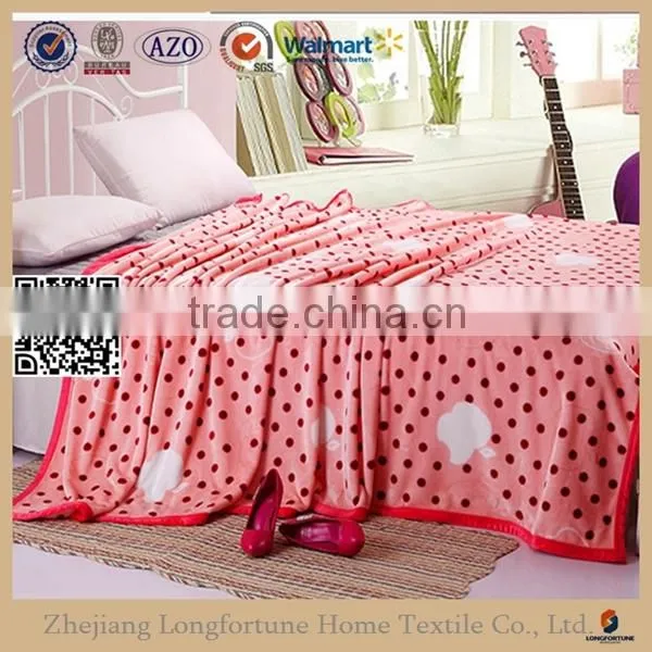 Manufactory Walmart China Home Textile Thick Coral Fleece Wholesale Best Price Blanket in China photo-4