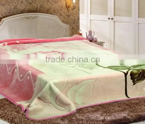 100% Polyester Wholesale Thermal Protection Container Home Mink Korea China Supplier Sheep Fleece Blanket photo-6