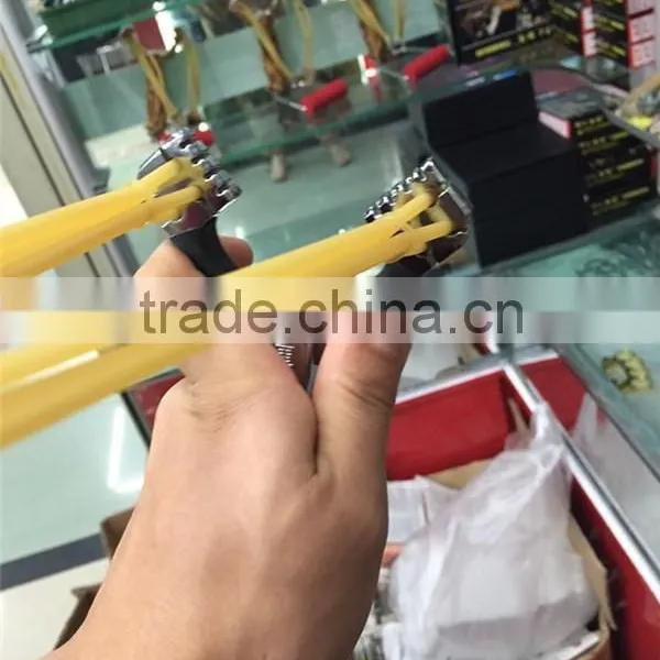 High Quality Simple Style Outdoor Hunting Stainless Steel Slingshot photo-5