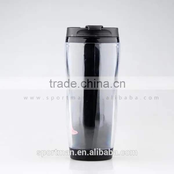Non-spill Stainless Steel Travel Mug With Logo Imprint 16oz Paper Insert Coffee Mug Vacuum&thermos Flask Mug photo-4