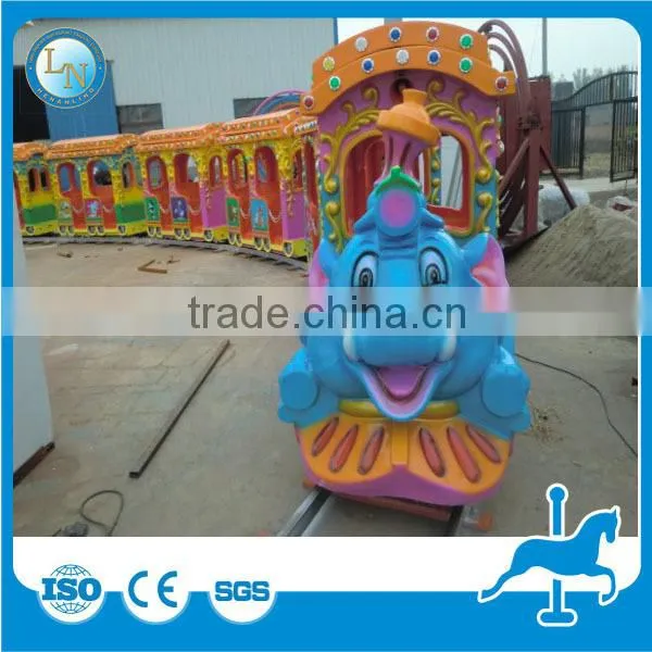 Hot Sale Amusement Electric Kids Train Elephant Train for Sale photo-4