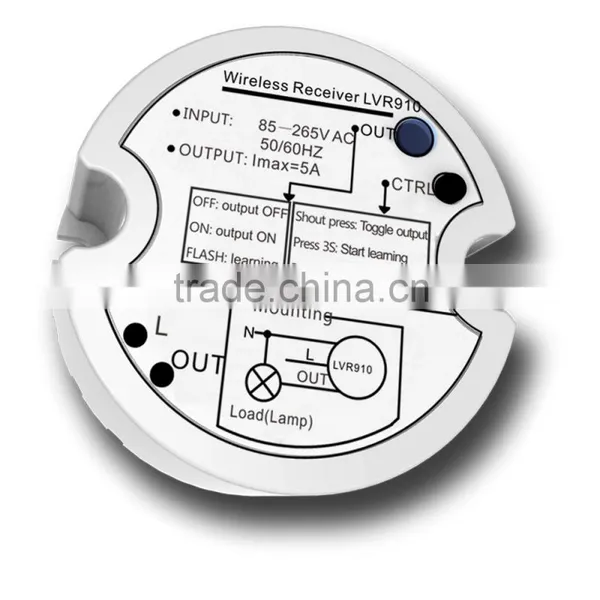 OEM Self Powered Wireless Electric Wall Switch photo-5