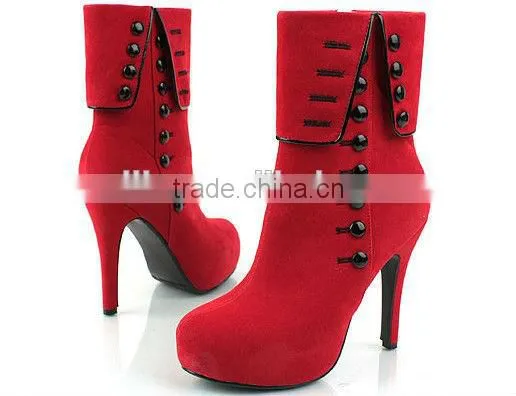 Pumps Shoes Newest Designs Winter Boots 2016 PM2517 photo-2