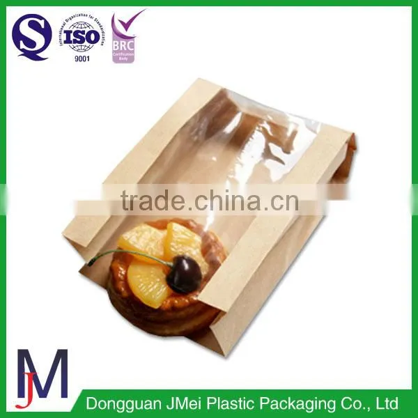 Wholesale Kraft Paper Bag With Window and Zipper for Food Packing photo-6