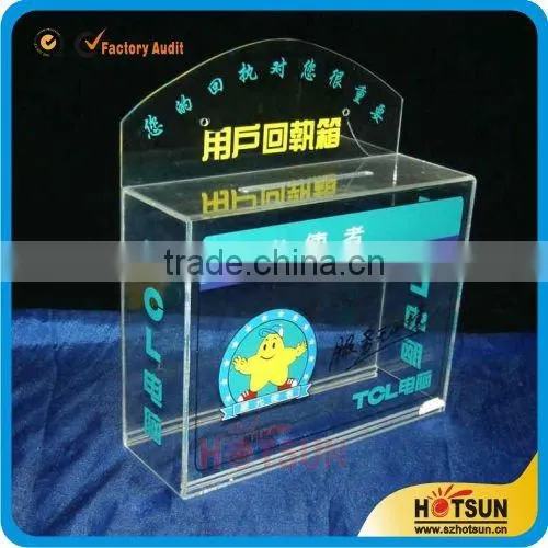 custom acrylic mail box