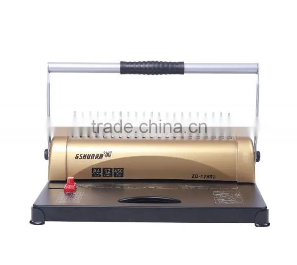 Double Handles Comb Binding Machine for Office photo-2
