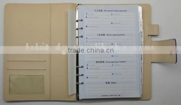 Fashion Leather Clipboard Folder With Pocket photo-2