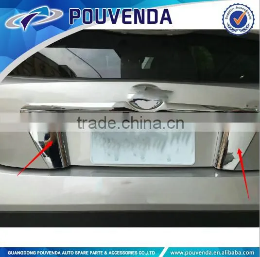 License Plate Cover Trim For Toyota Prius 2016 Accessories