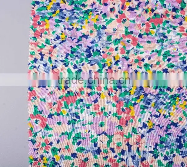 Colourful Flora Flowers 100% Combed Cotton Jersey Fabric Print photo-2