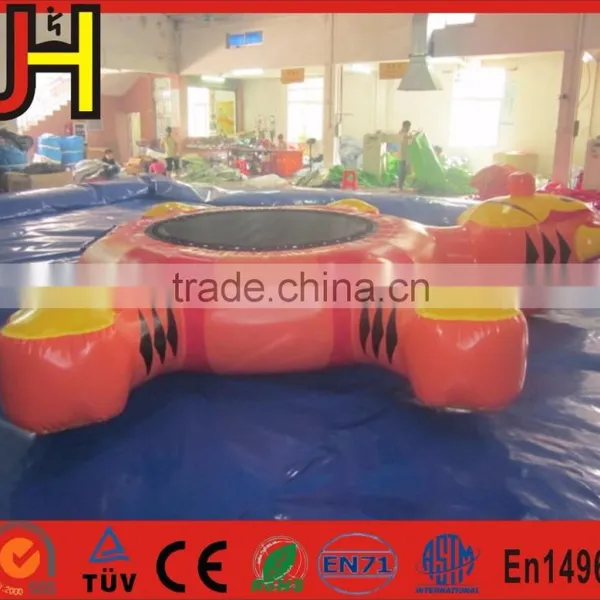 CE Certificate Factory Price Inflatable Bouncy Tiger Trampoline For Sale photo-3